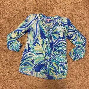 Lilly Pulitzer Elsa Top. Size XS.